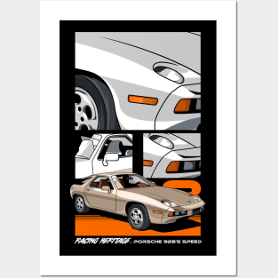 Iconic 928 Car Posters and Art